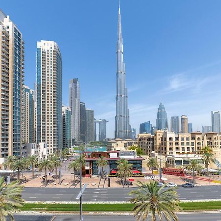 Ultra Luxury Downtown - Full Burj Khalifa View - 5 Min Walk To Dubai Mall! Eksteriør bilde