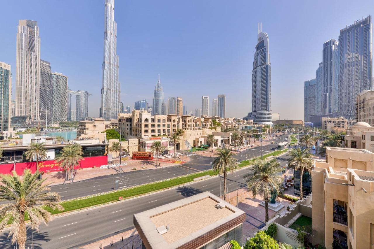 Ultra Luxury Downtown - Full Burj Khalifa View - 5 Min Walk To Dubai Mall! Eksteriør bilde