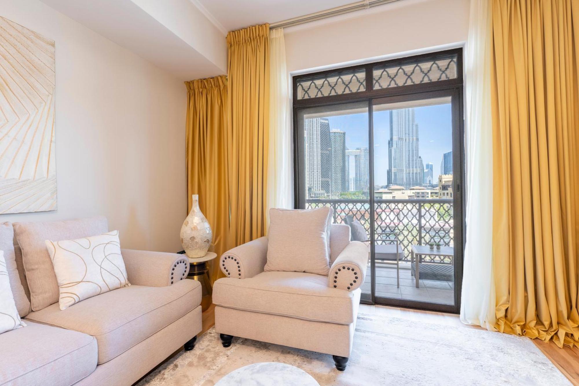 Ultra Luxury Downtown - Full Burj Khalifa View - 5 Min Walk To Dubai Mall! Eksteriør bilde