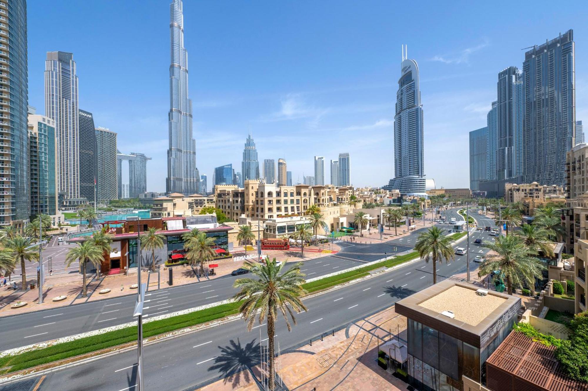 Ultra Luxury Downtown - Full Burj Khalifa View - 5 Min Walk To Dubai Mall! Eksteriør bilde