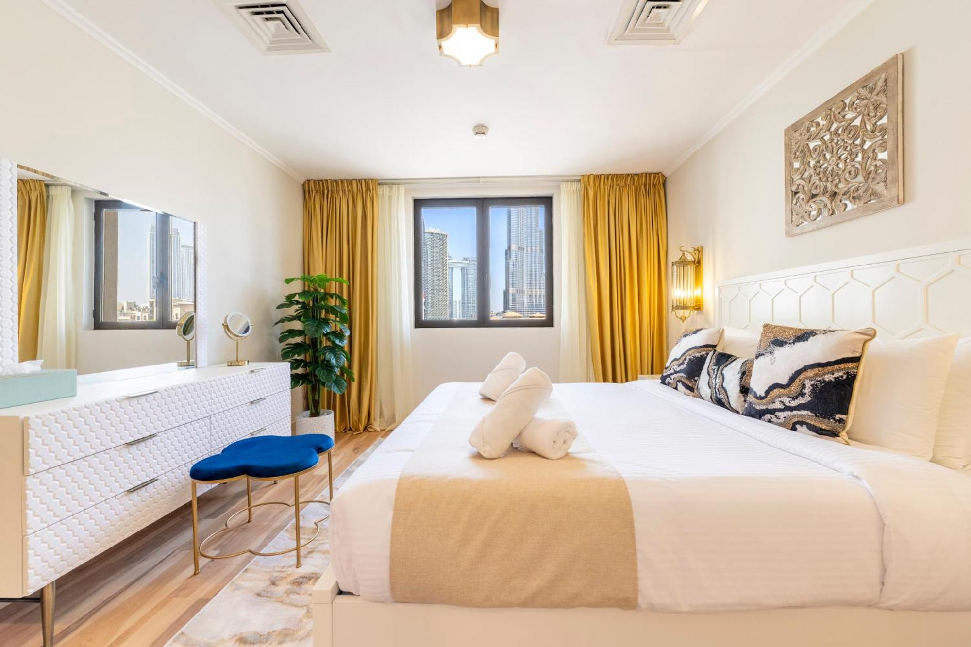 Ultra Luxury Downtown - Full Burj Khalifa View - 5 Min Walk To Dubai Mall! Eksteriør bilde